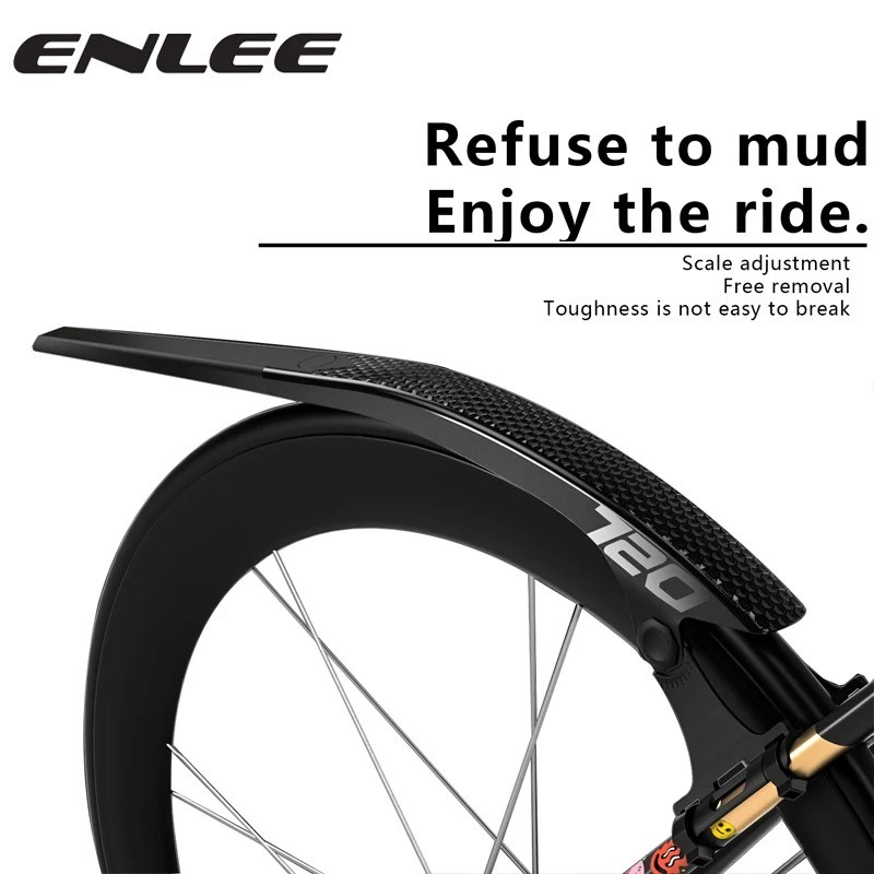 Cycling Gear Gravel - ENLEE Fahrrad-Schutzbleche Vorne/Hinten, Reifenschutzbleche, Schutzblech für