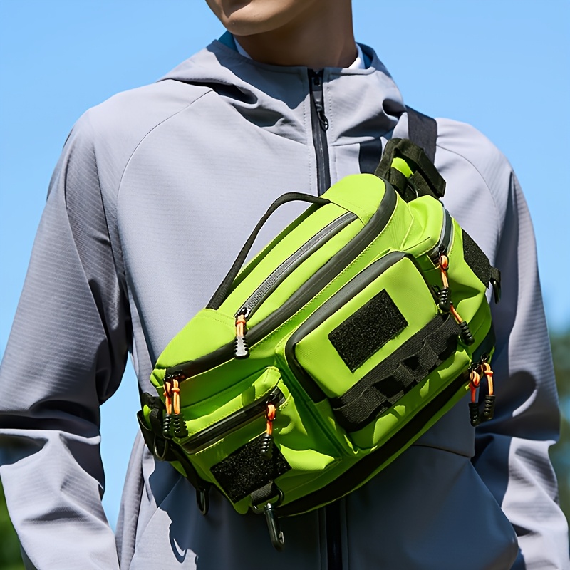 Cycling Gear For Large Men - Große Kapazität Erweiterbare Unisex Brusttasche mit