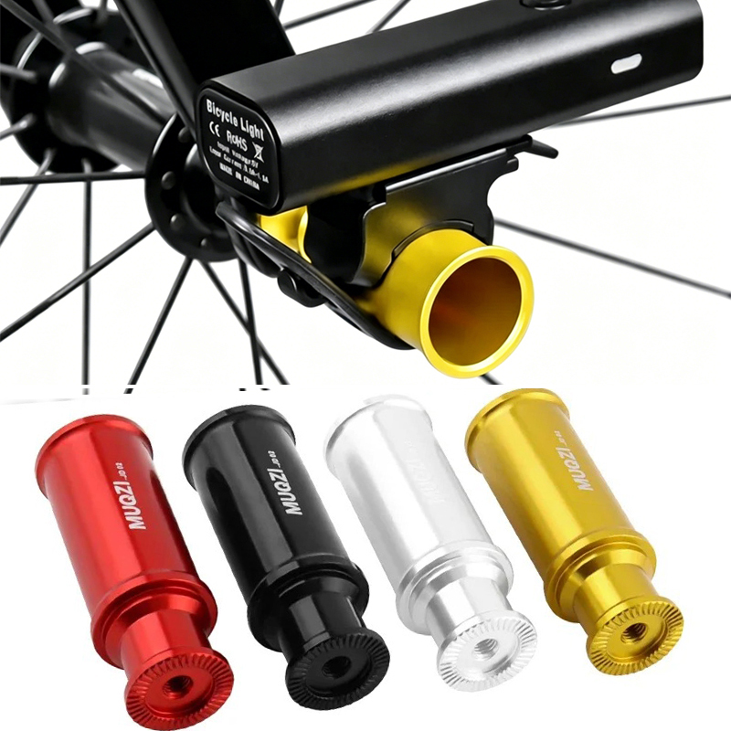 Cycling Gear Holder - Fahrradlicht-Halterung Taschenlampenhalter für Hinterrad Vorderrad M5-Schraubenloch
