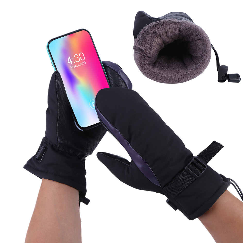 Cycling Gear Temperature - Warme beheizte Handschuhe, USB-aufladbar, elektrische Heizhandschuhe,