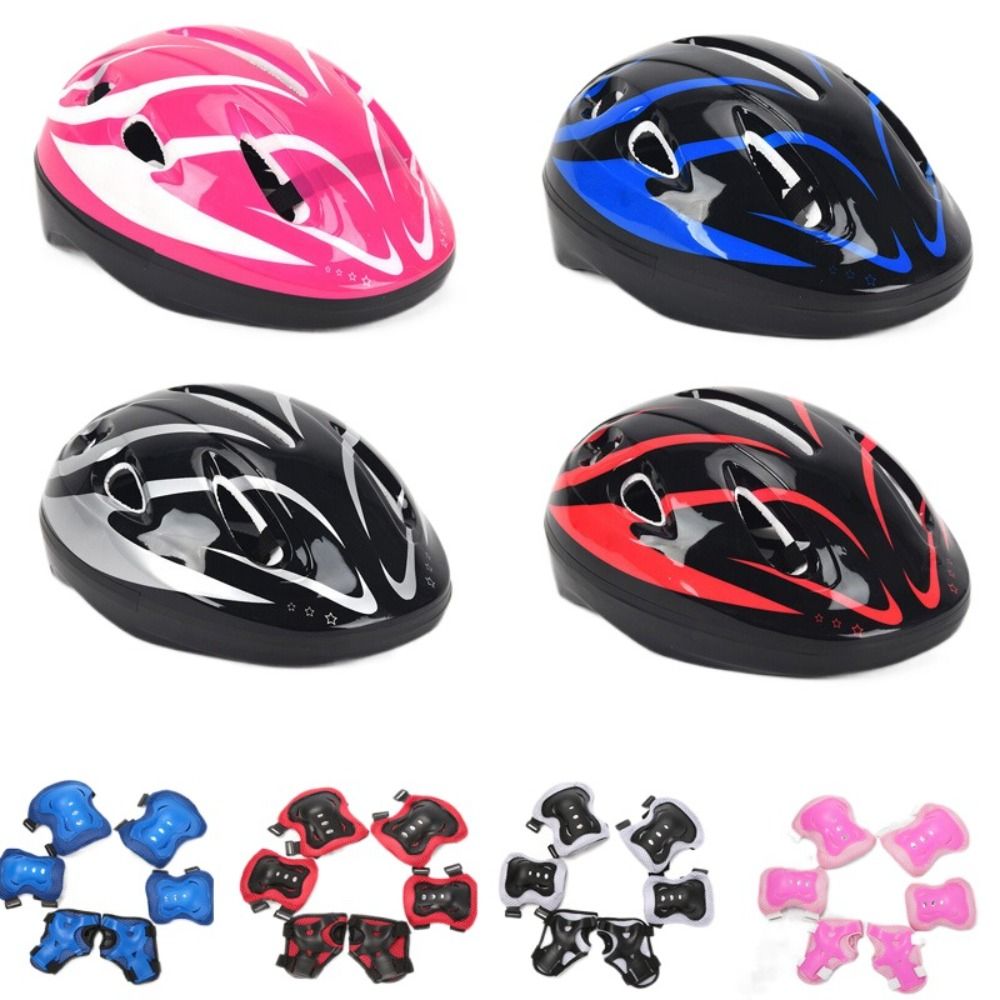 Cycling Protective Gear For Kids - Kinder helm Knie Ellbogens chützer Handgelenks