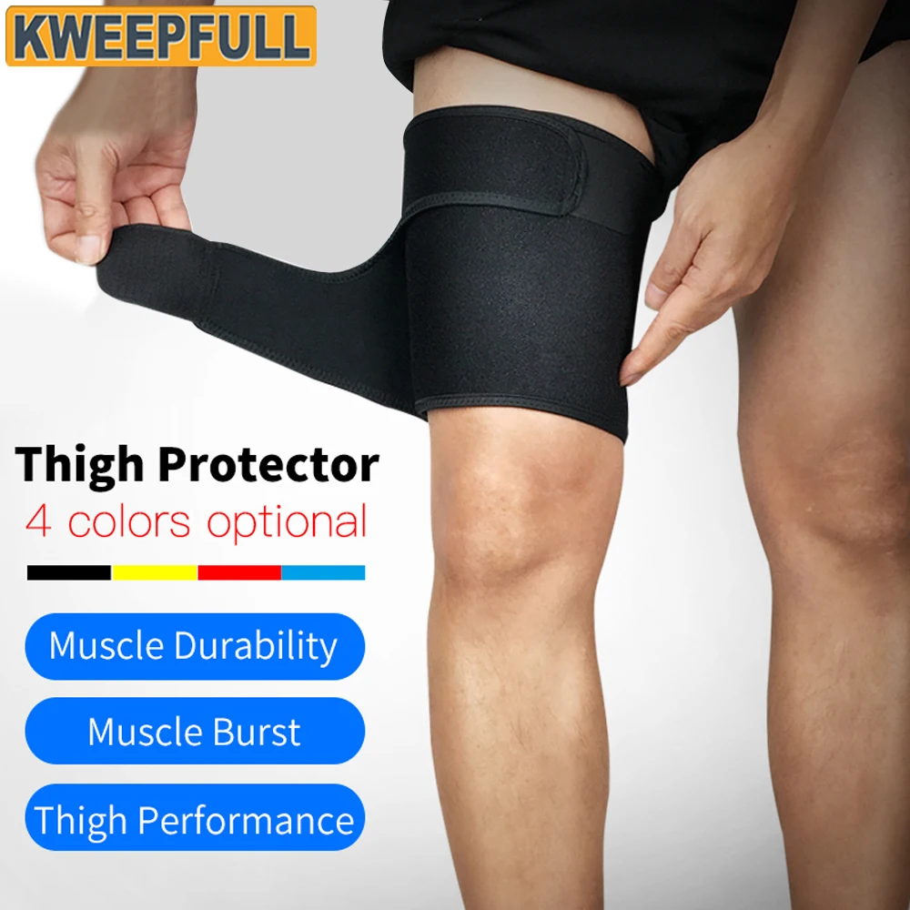 Cycling Quads - 1 Stück Oberschenkelbandage – Kniesehn-Quad-Wrap –