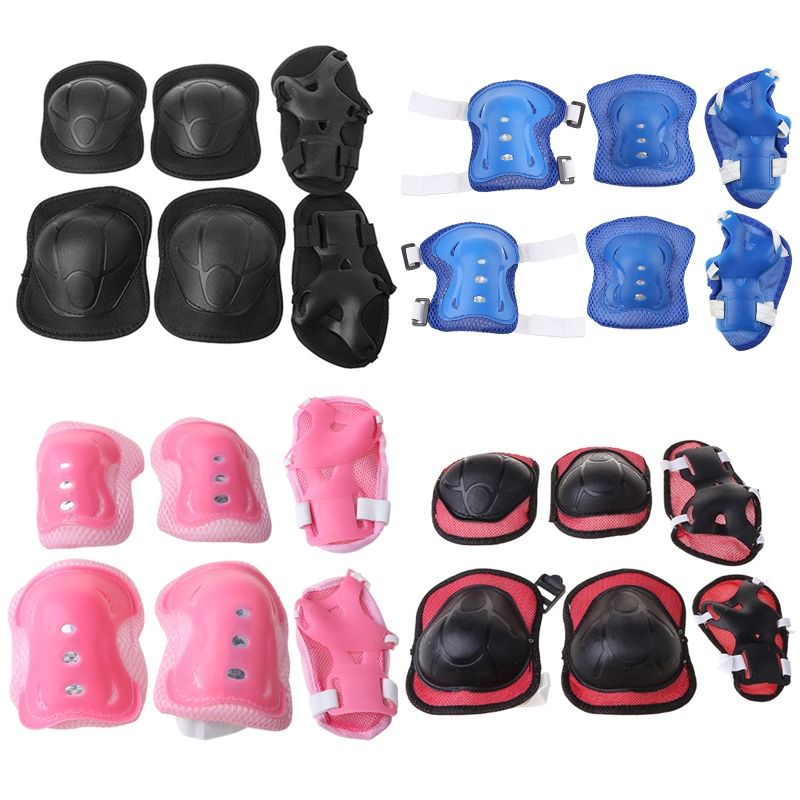 Cycling Protective Gear For Kids - 6-teiliges Schutzset für Kinder, Knieschoner für