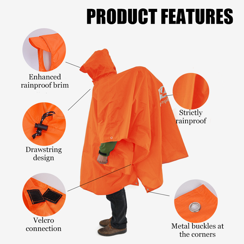 3-in-1 Leichter Regenponcho, W – Cycling Gear For Rain Bewertung und Preis