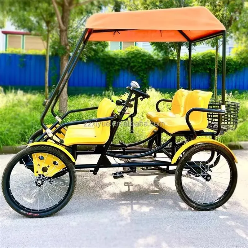 Stabiles Viersitzer-Familienfa – Cycling Quads Bewertung und Preis