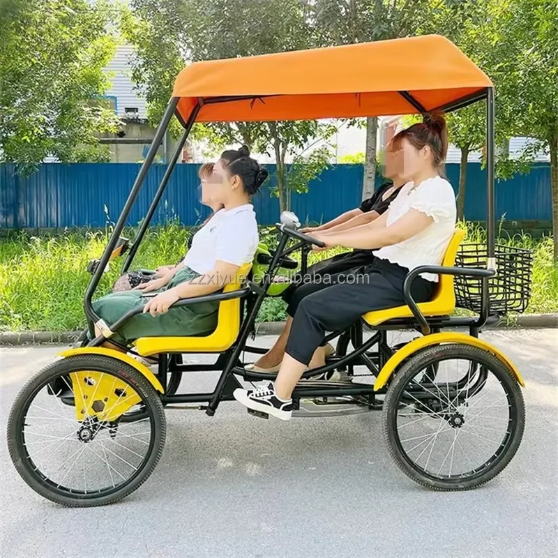 Stabiles Viersitzer-Familienfa – Cycling Quads Bewertung und Preis
