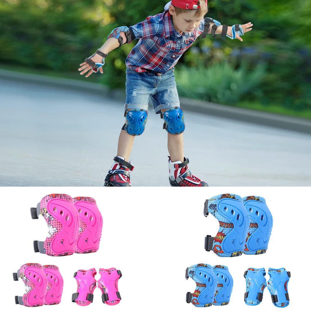 6-teiliges Kinder-Knieschützer – Cycling Protective Gear For Kids Bewertung und Preis