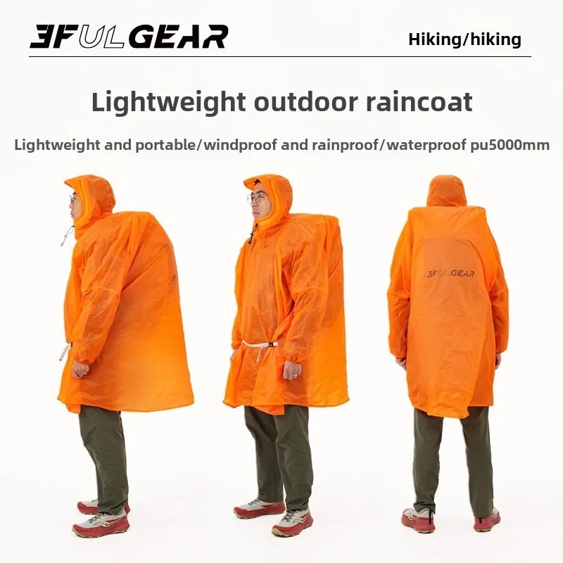 Ultraleichter Regenponcho 3F U – Cycling Gear For Rain Bewertung und Preis